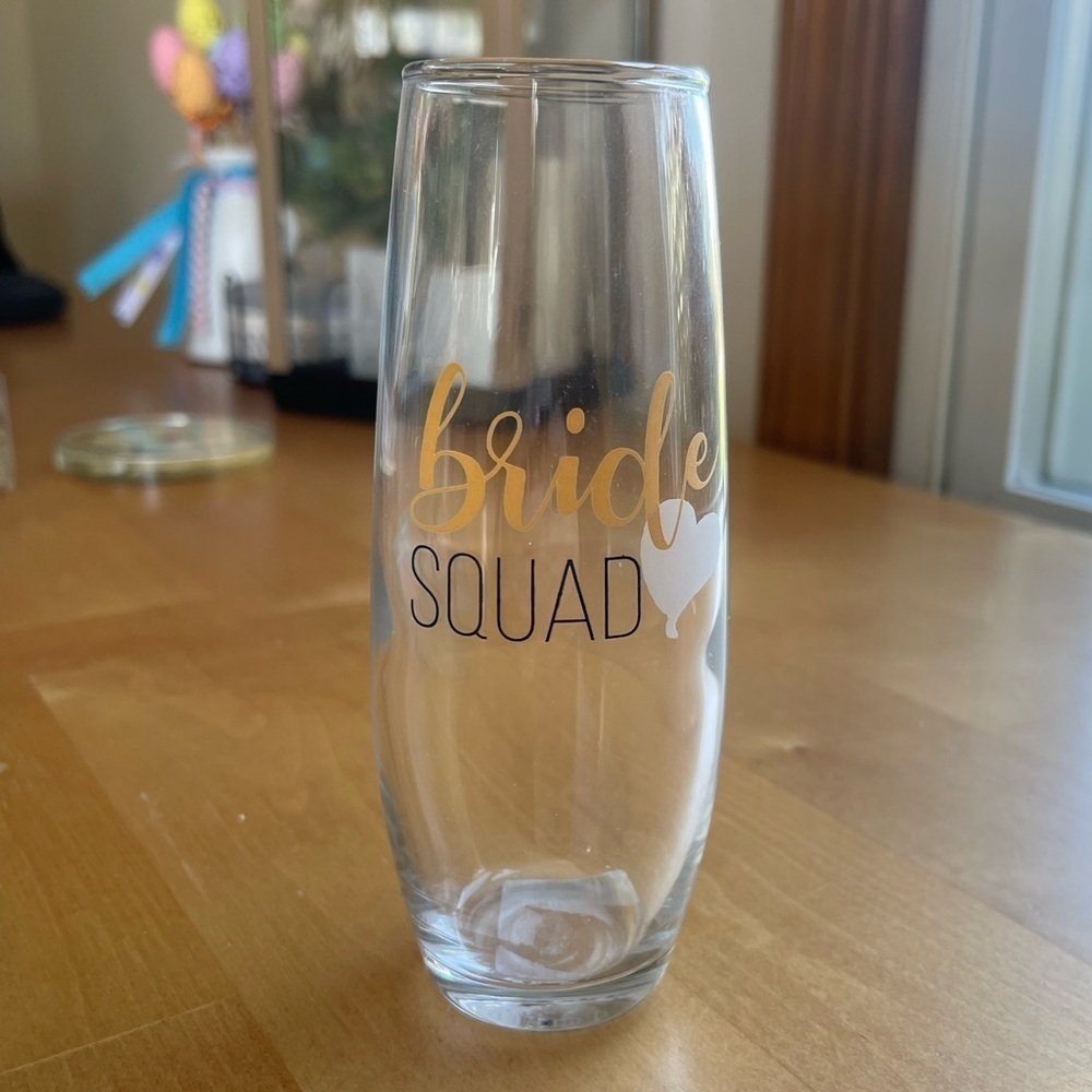 Single Bride Squad Glassware - Perfect for Special Celebrations!